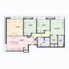 3 Bedroom at Bellefonte Mews - Floor Plan 3 Bedroom in Bellefonte, Pa | Bellefonte Mews | Property Management, Inc.